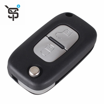 Factory price black custom key fob shell 2 button key shell machine